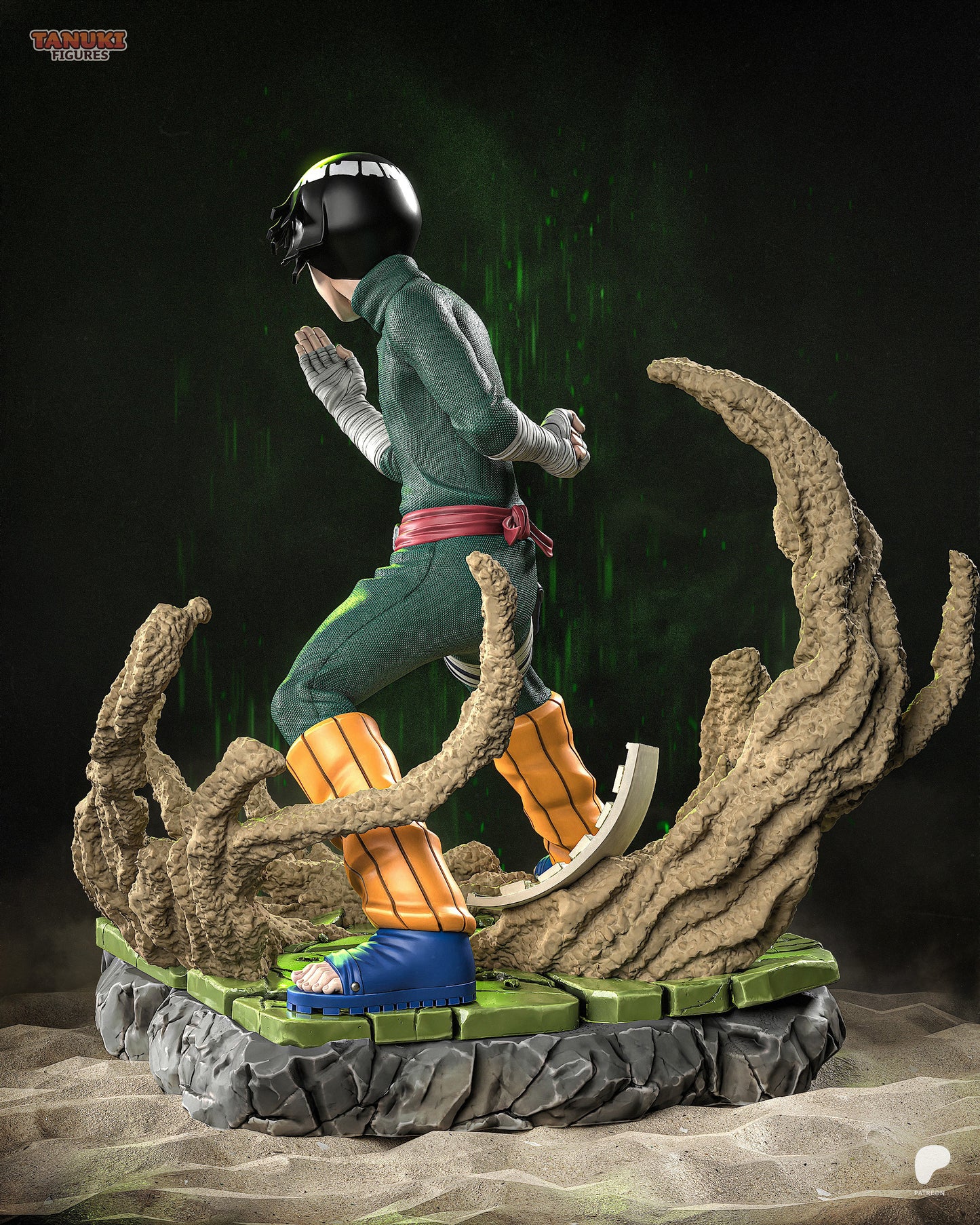 Rock Lee | Ninja | Handcrafted Figure