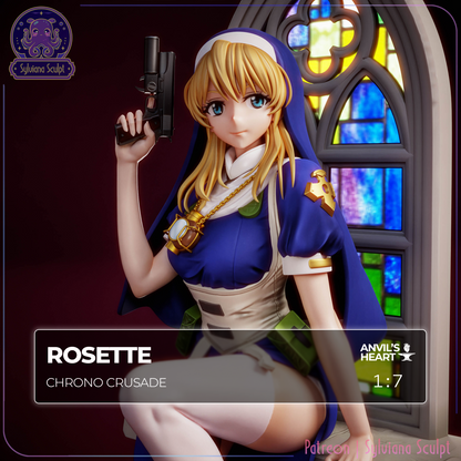 Holy Gunslinger Nun | Handcrafted Figure