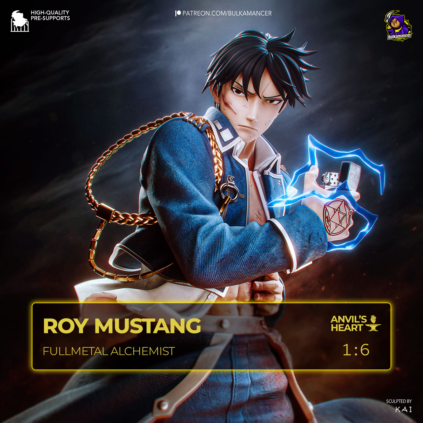 Flame Alchemist | Handcrafted Figure