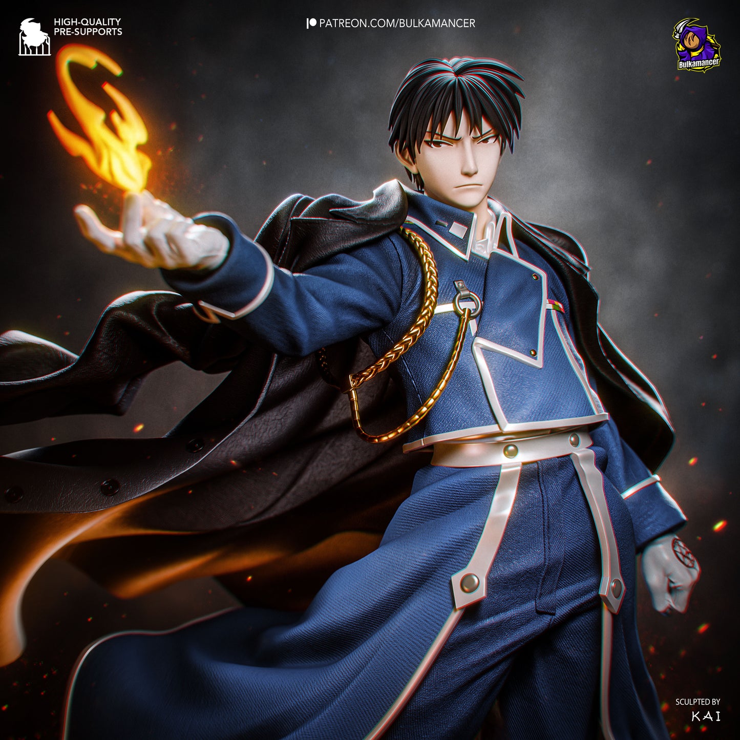 Flame Alchemist | Handcrafted Figure