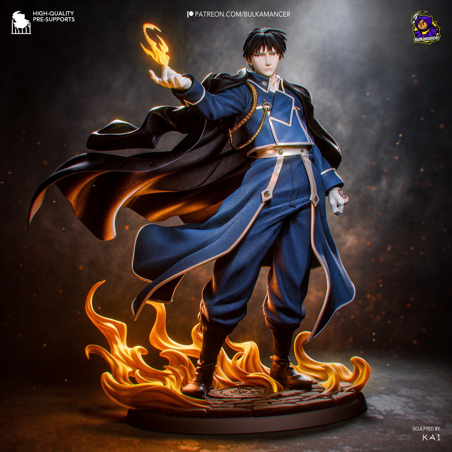 Flame Alchemist | Handcrafted Figure