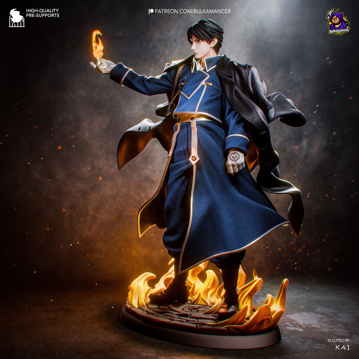 Flame Alchemist | Handcrafted Figure