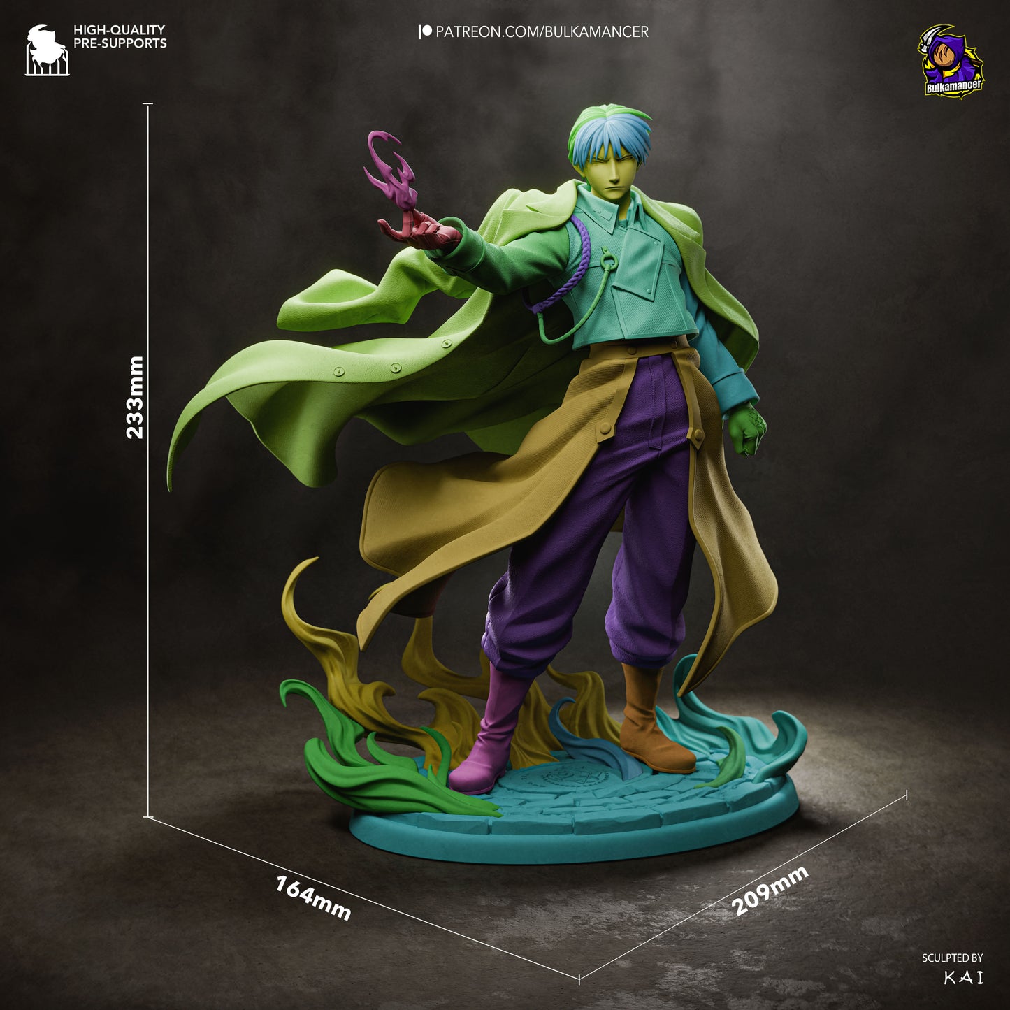 Flame Alchemist | Handcrafted Figure