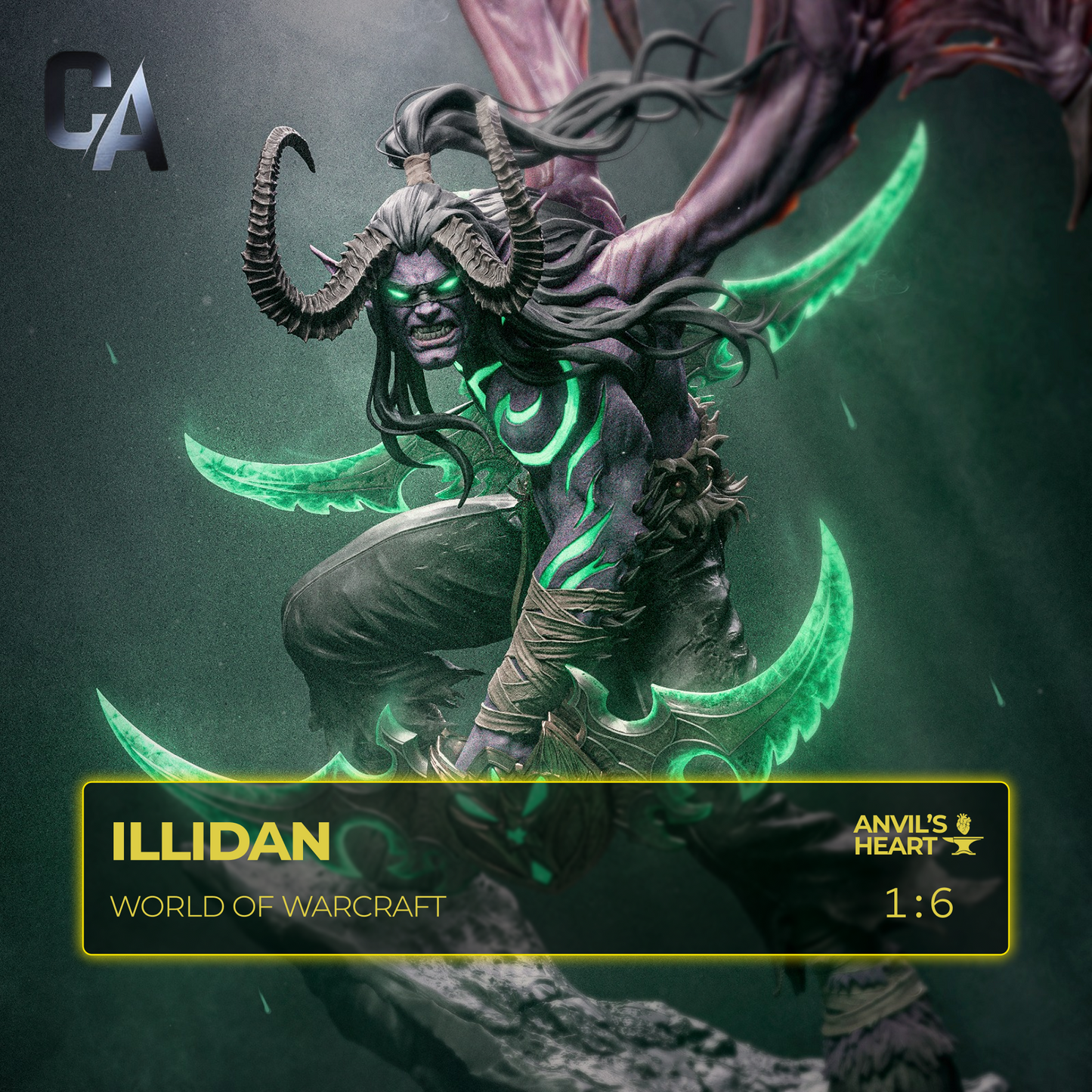 Illidan | World of Warcraft | Handcrafted Figure