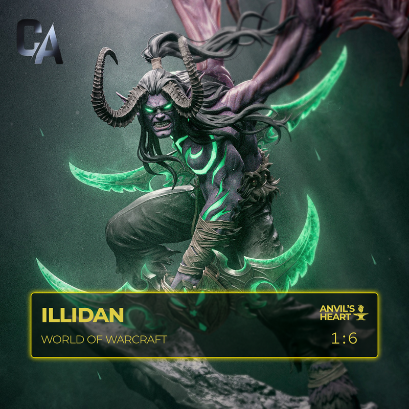 Illidan | World of Warcraft | Handcrafted Figure