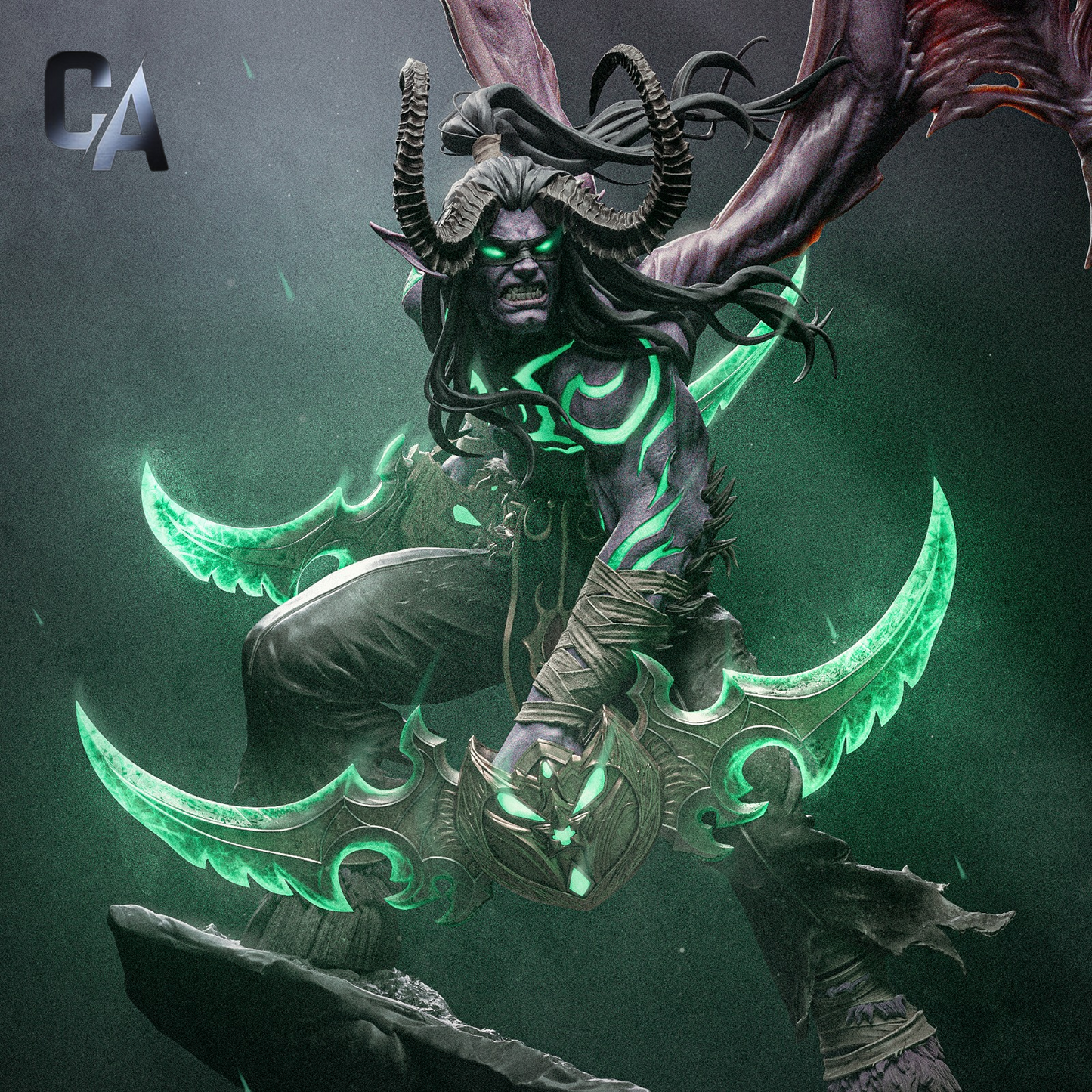 Illidan | World of Warcraft | Handcrafted Figure