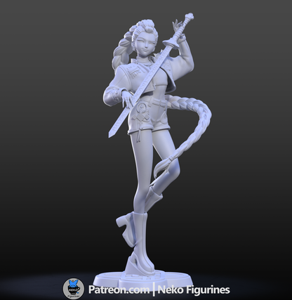 Rumi | Kpop Demon Hunters | Handcrafted Figure