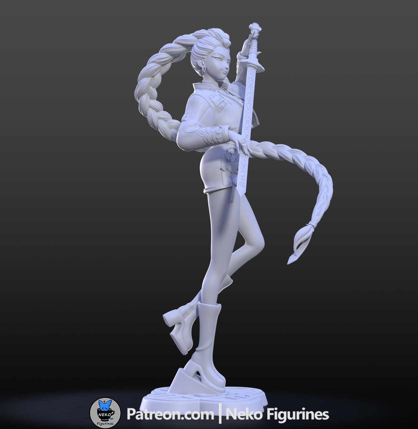 Rumi | Kpop Demon Hunters | Handcrafted Figure