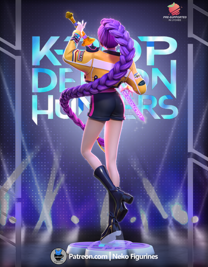 Rumi | Kpop Demon Hunters | Handcrafted Figure