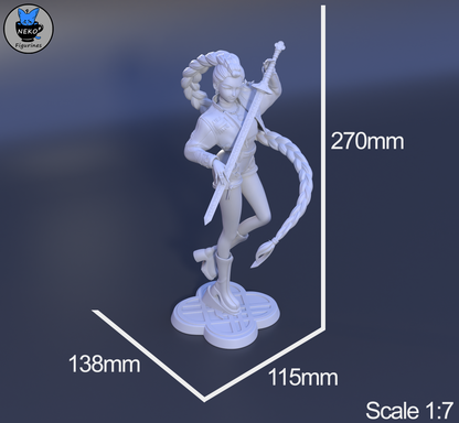 Rumi | Kpop Demon Hunters | Handcrafted Figure
