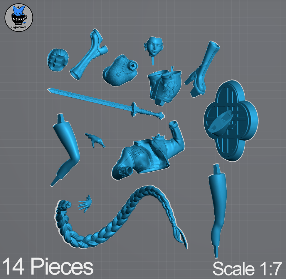 Rumi | Kpop Demon Hunters | Handcrafted Figure