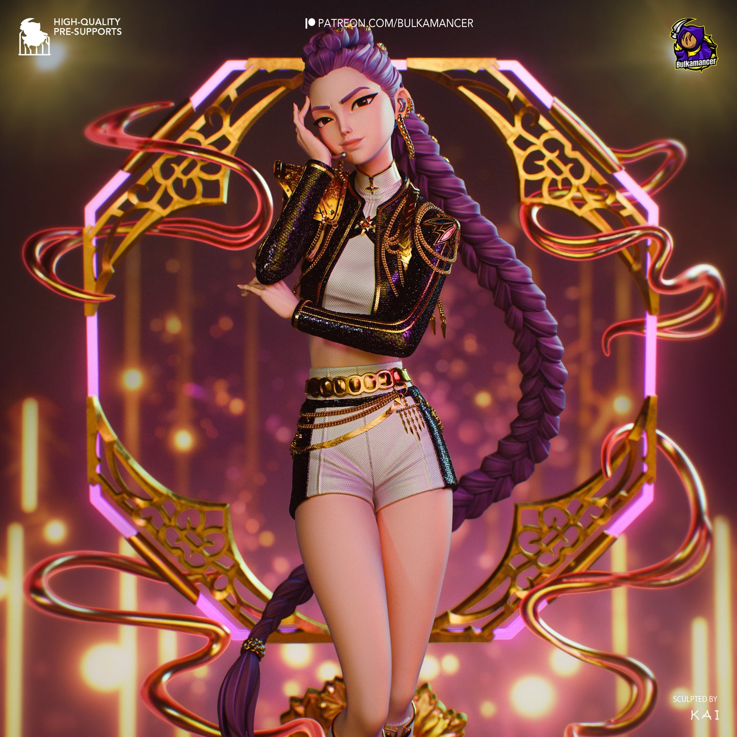 Rumi | Kpop Demon Hunters | Handcrafted Figure