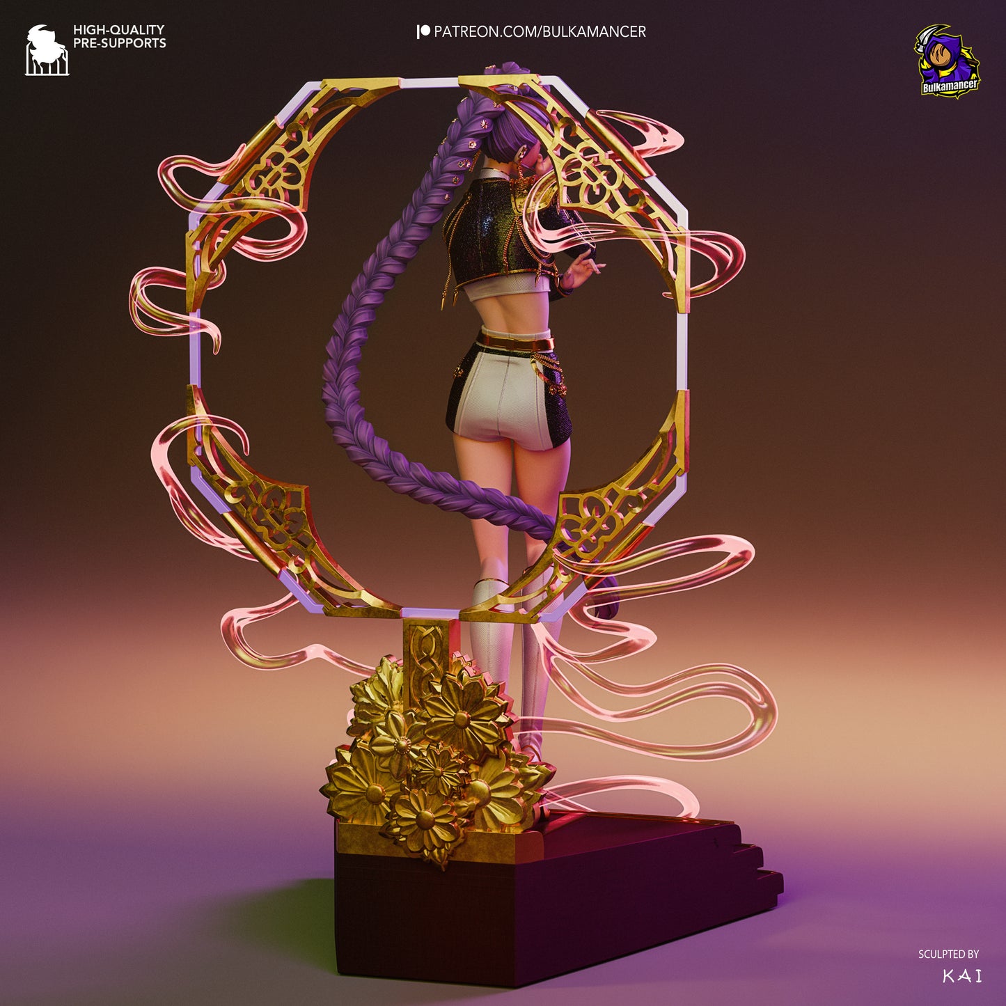 Rumi | Kpop Demon Hunters | Handcrafted Figure