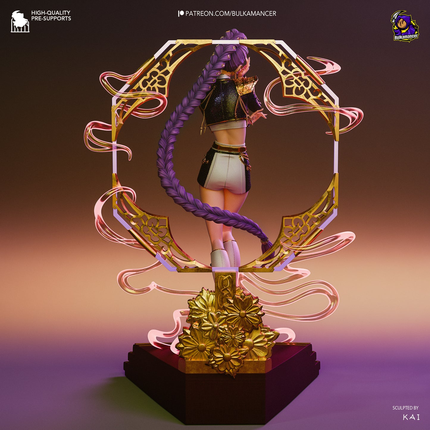 Rumi | Kpop Demon Hunters | Handcrafted Figure