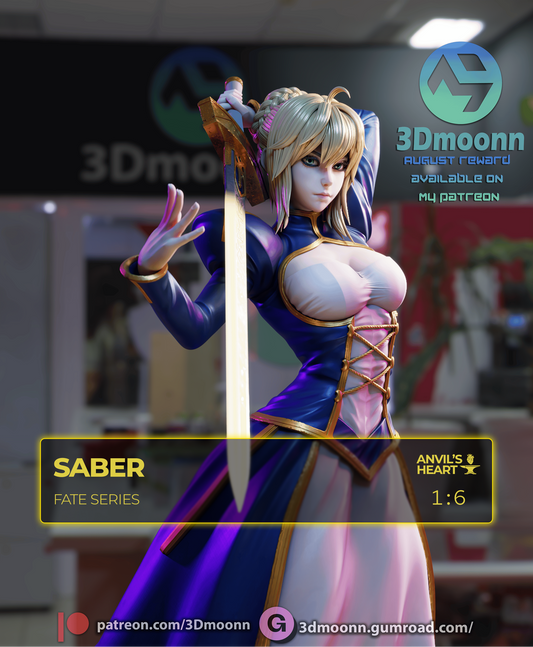 Saber | Fate Series | Handcrafted Figure