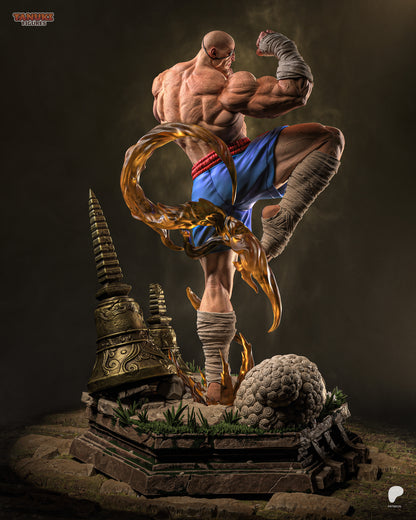 Scarred Muay King | Handcrafted Figure