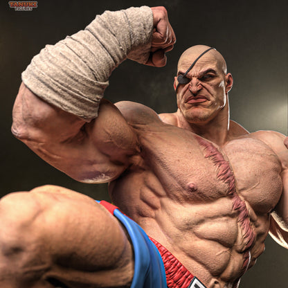 Scarred Muay King | Handcrafted Figure
