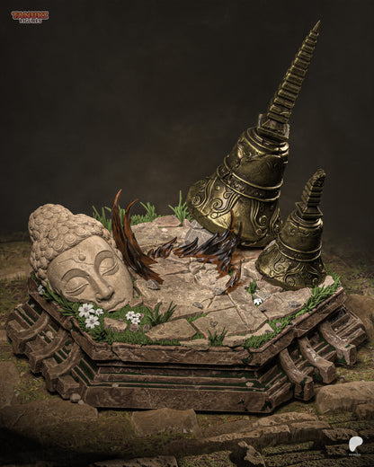 Scarred Muay King | Handcrafted Figure