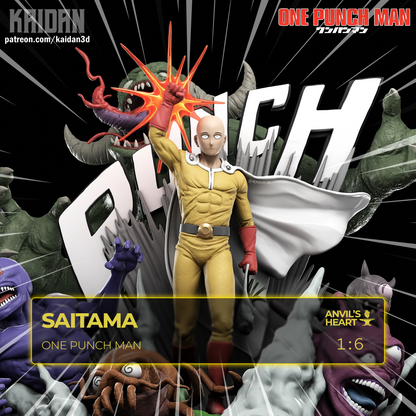 Saitama | One Punch Man | Handcrafted Figure
