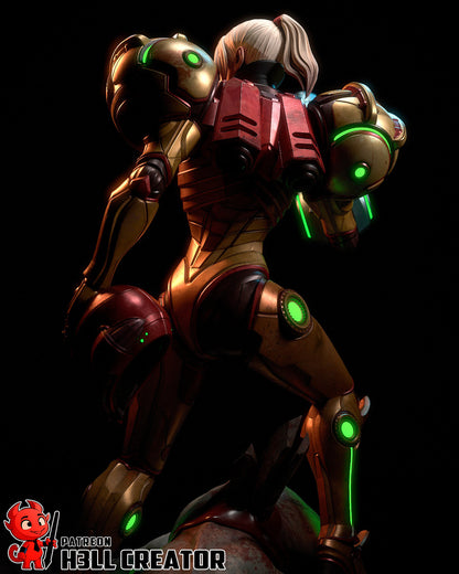 Samus | Metroid | Handcrafted Figure