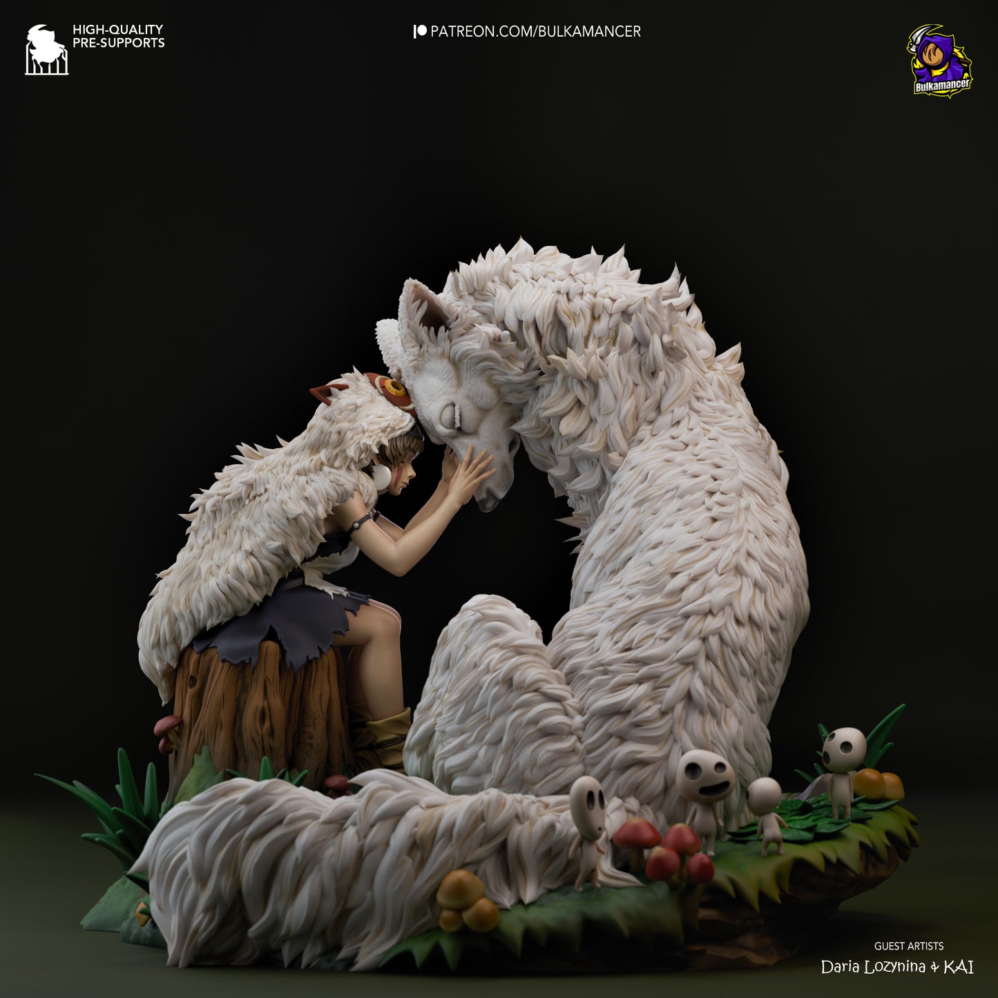 San | Princess Mononoke | Handcrafted Figure