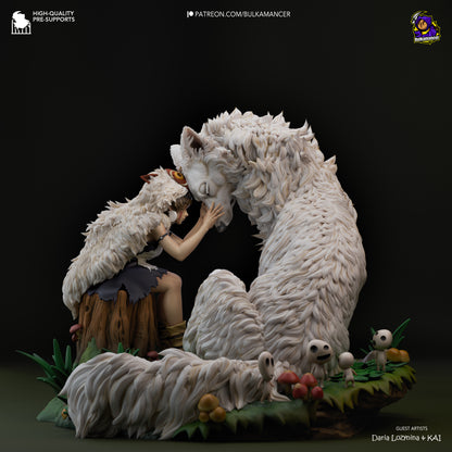 San | Princess Mononoke | Handcrafted Figure