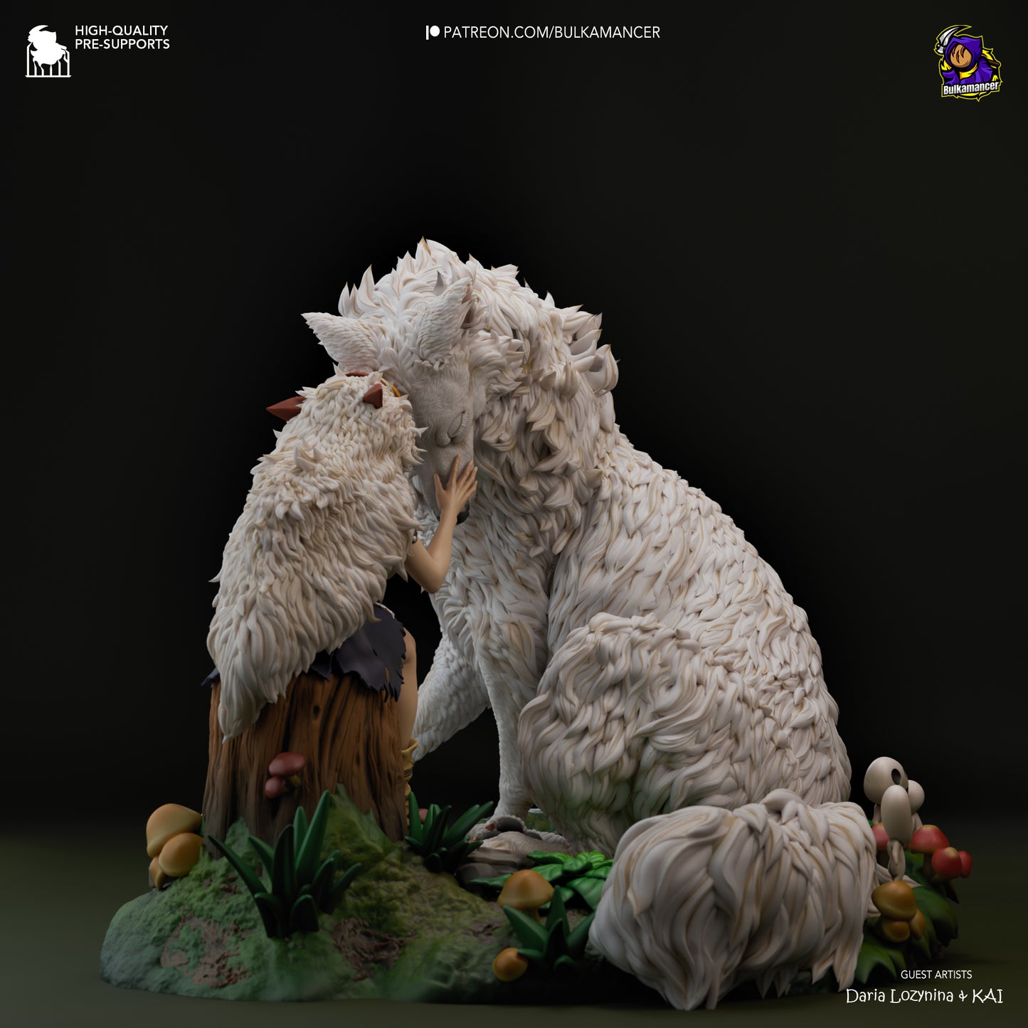 San | Princess Mononoke | Handcrafted Figure