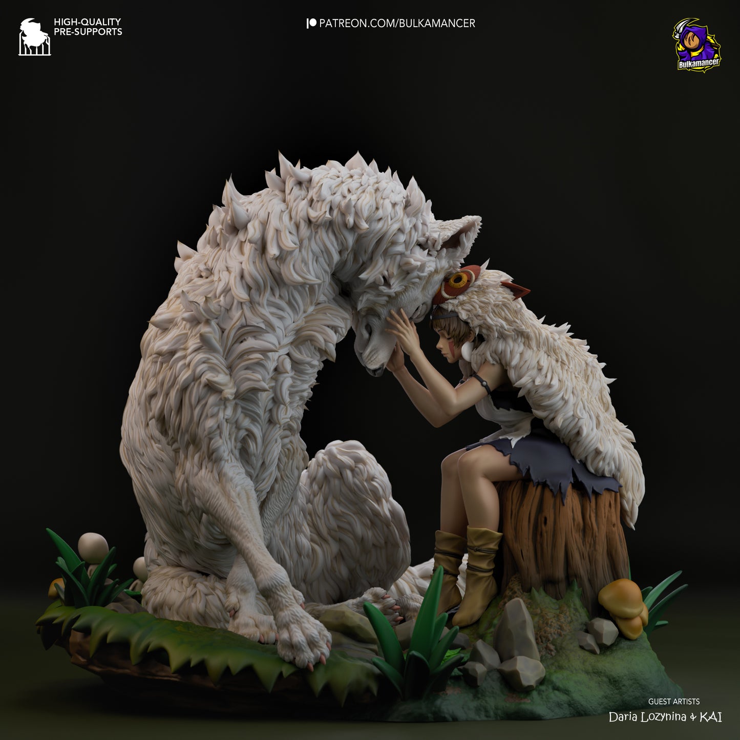 San | Princess Mononoke | Handcrafted Figure