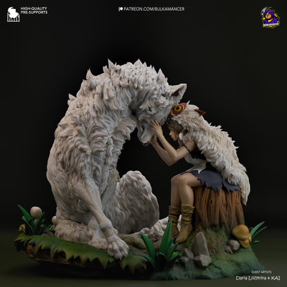 San | Princess Mononoke | Handcrafted Figure