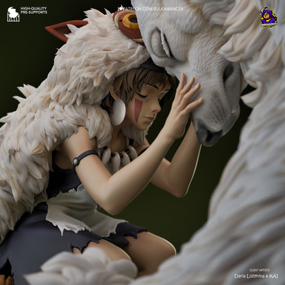 San | Princess Mononoke | Handcrafted Figure