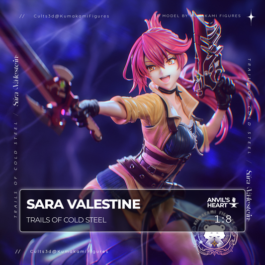 Sara Valestine | Trails of Cold Steel | Handcrafted Figure