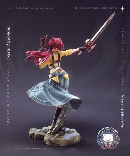 Sara Valestine | Trails of Cold Steel | Handcrafted Figure