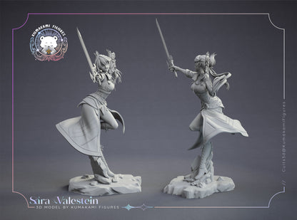 Sara Valestine | Trails of Cold Steel | Handcrafted Figure