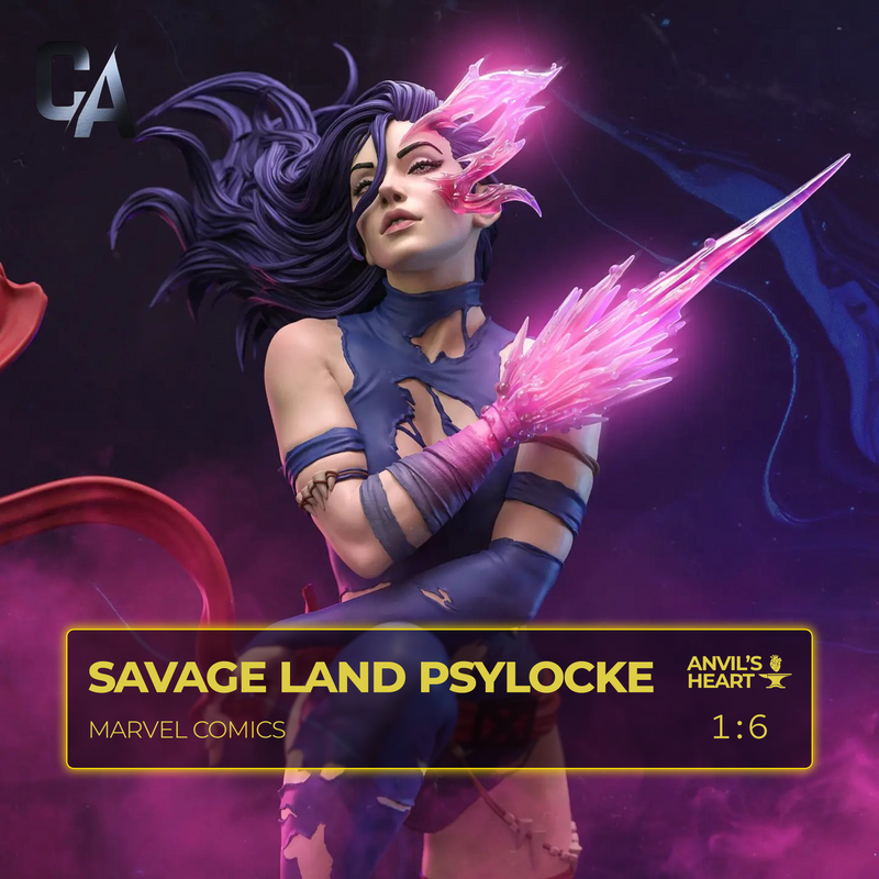 Psychic Blade Warrior | Handcrafted Figure