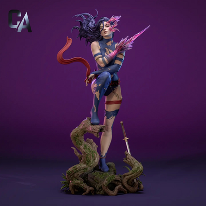 Psychic Blade Warrior | Handcrafted Figure