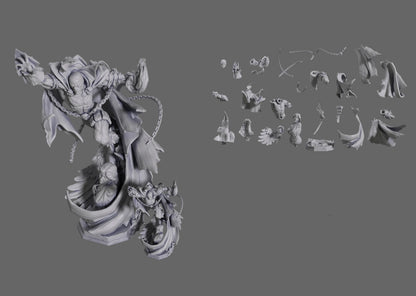 Hellborn Vigilante | Handcrafted Figure