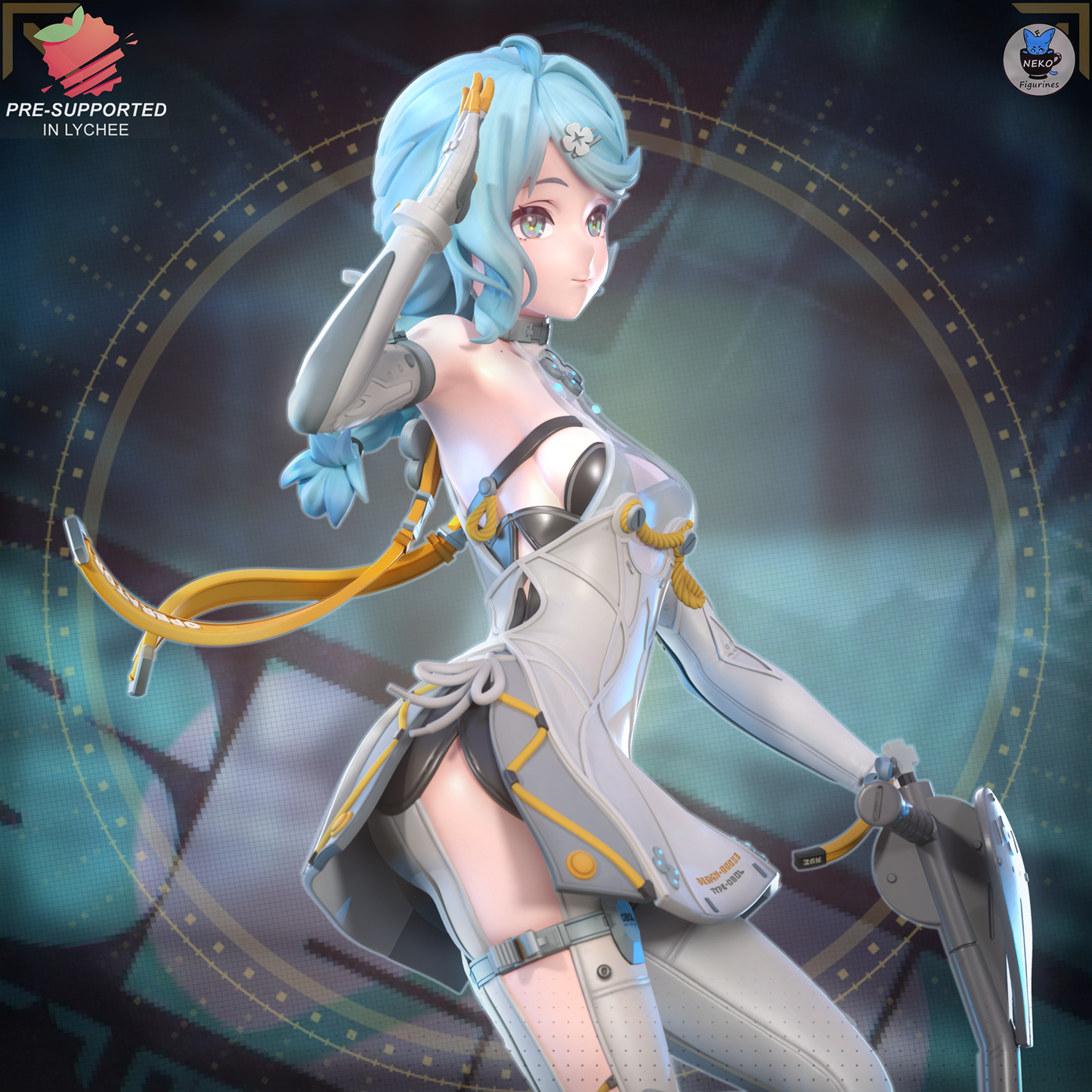 Young Bio-Tech Prodigy | Handcrafted Figure