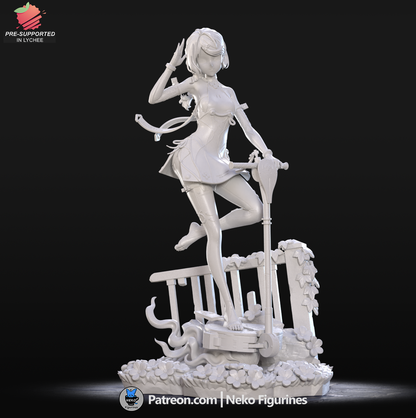 Seed Jr | Zenless Zone Zero (ZZZ) | Handcrafted Figure