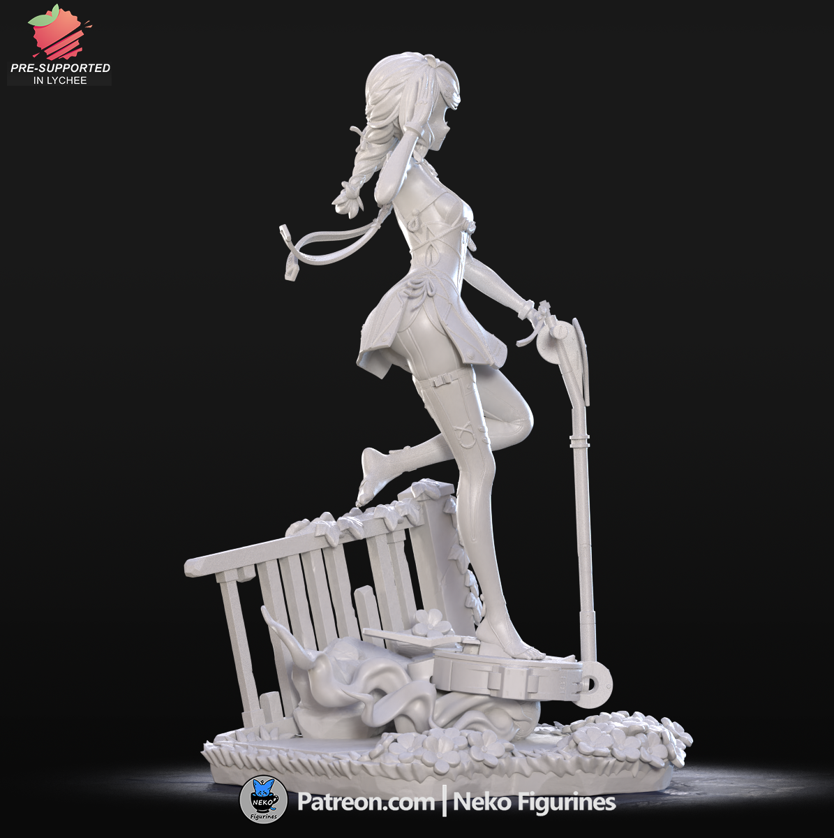 Seed Jr | Zenless Zone Zero (ZZZ) | Handcrafted Figure