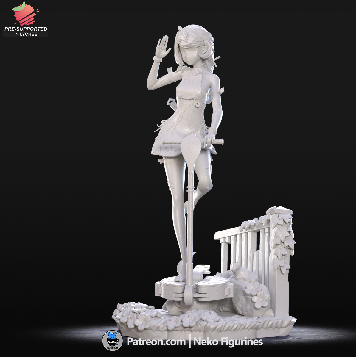 Seed Jr | Zenless Zone Zero (ZZZ) | Handcrafted Figure