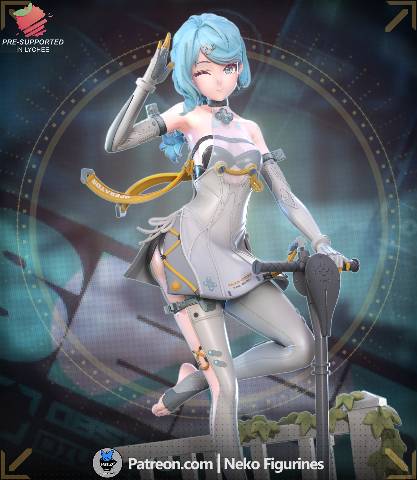 Seed Jr | Zenless Zone Zero (ZZZ) | Handcrafted Figure