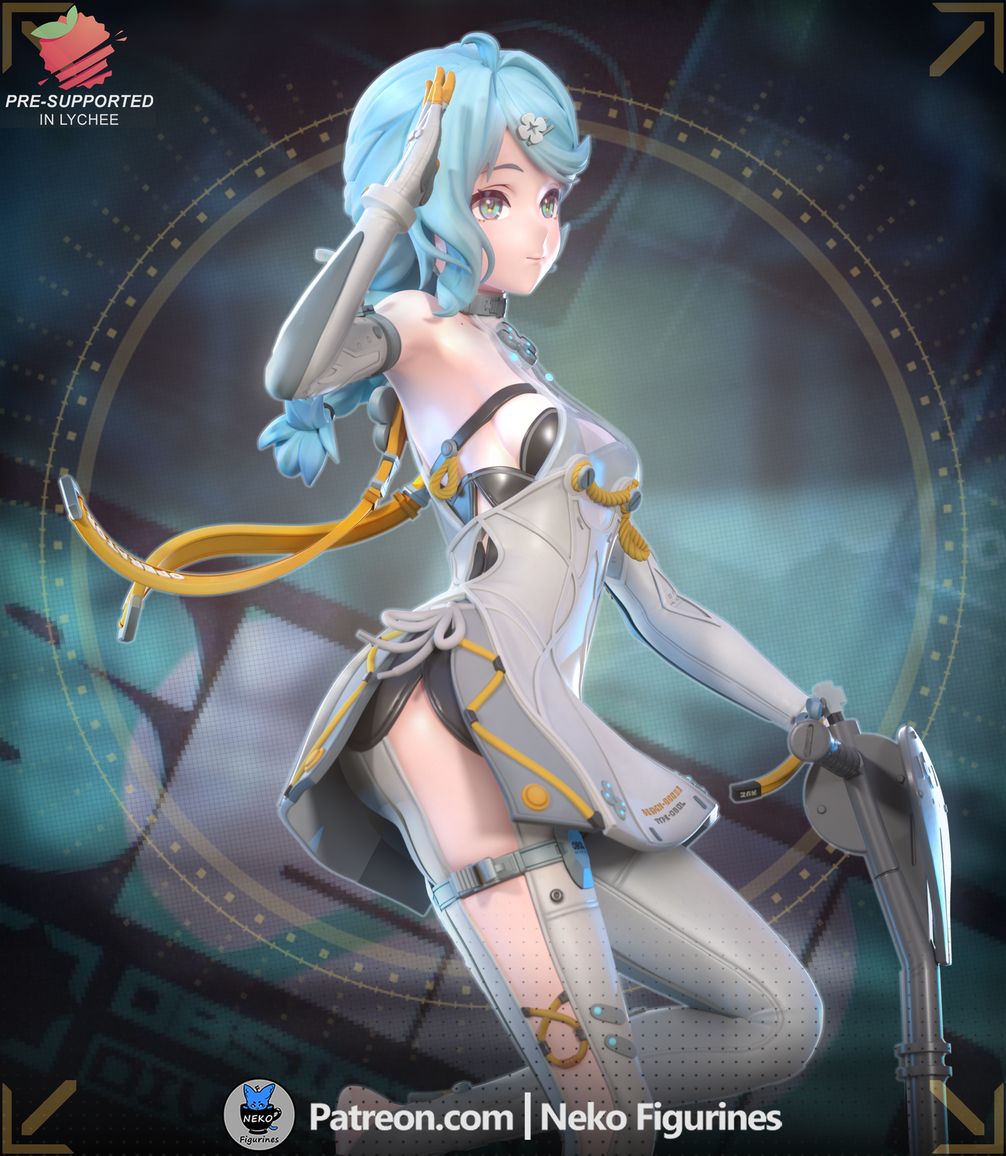 Seed Jr | Zenless Zone Zero (ZZZ) | Handcrafted Figure