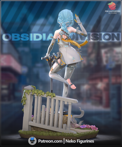 Seed Jr | Zenless Zone Zero (ZZZ) | Handcrafted Figure