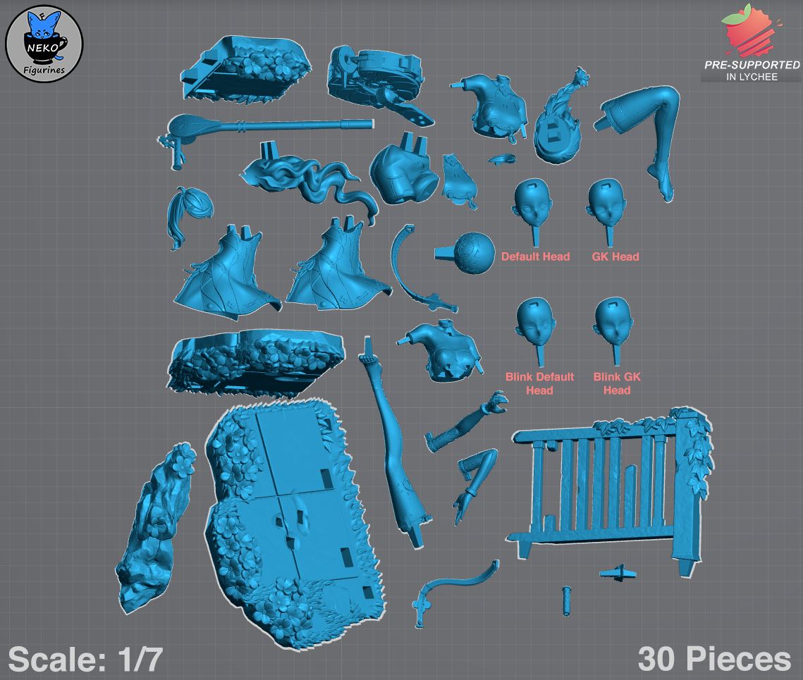 Seed Jr | Zenless Zone Zero (ZZZ) | Handcrafted Figure