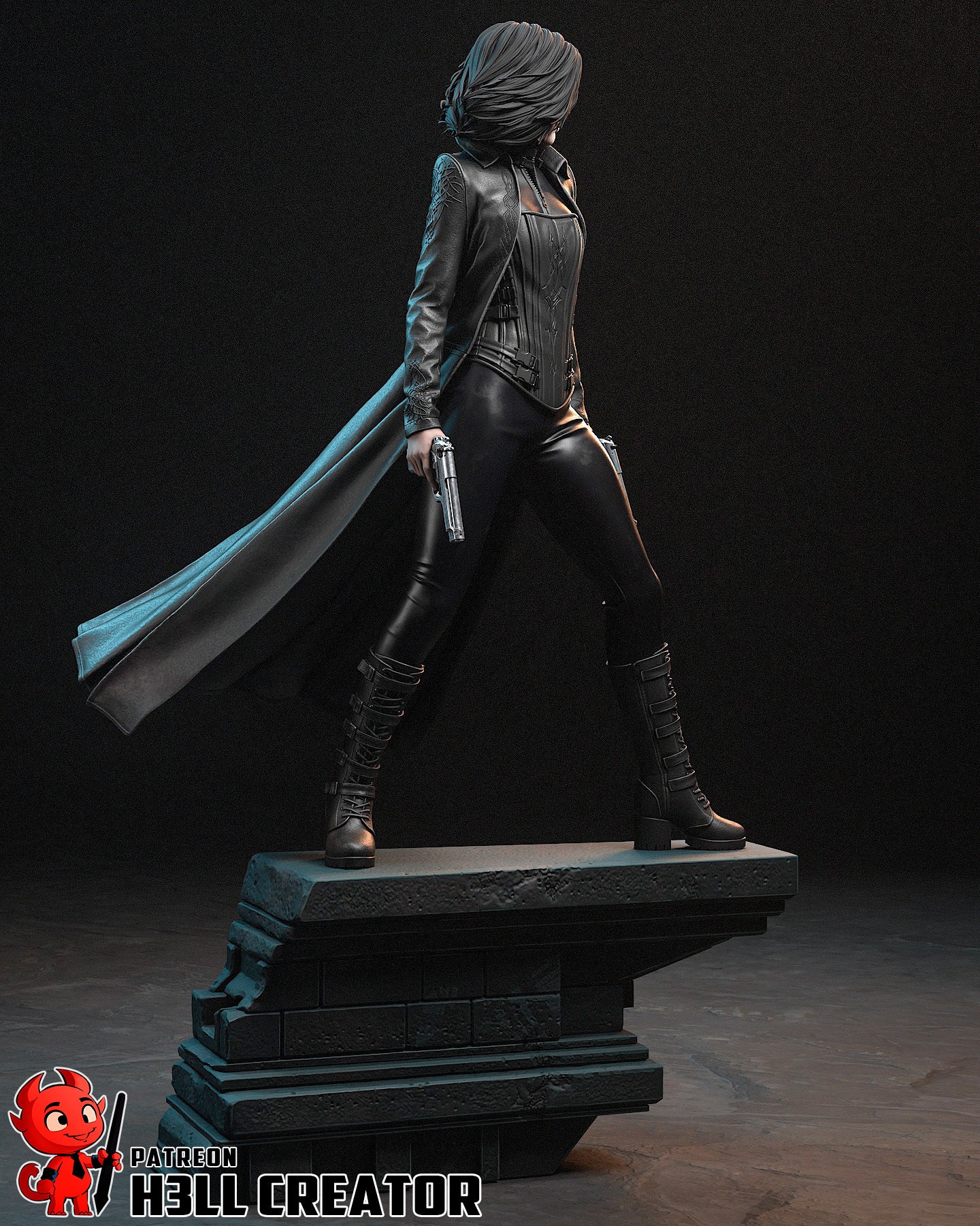 Selene | Underworld | Handcrafted Figure