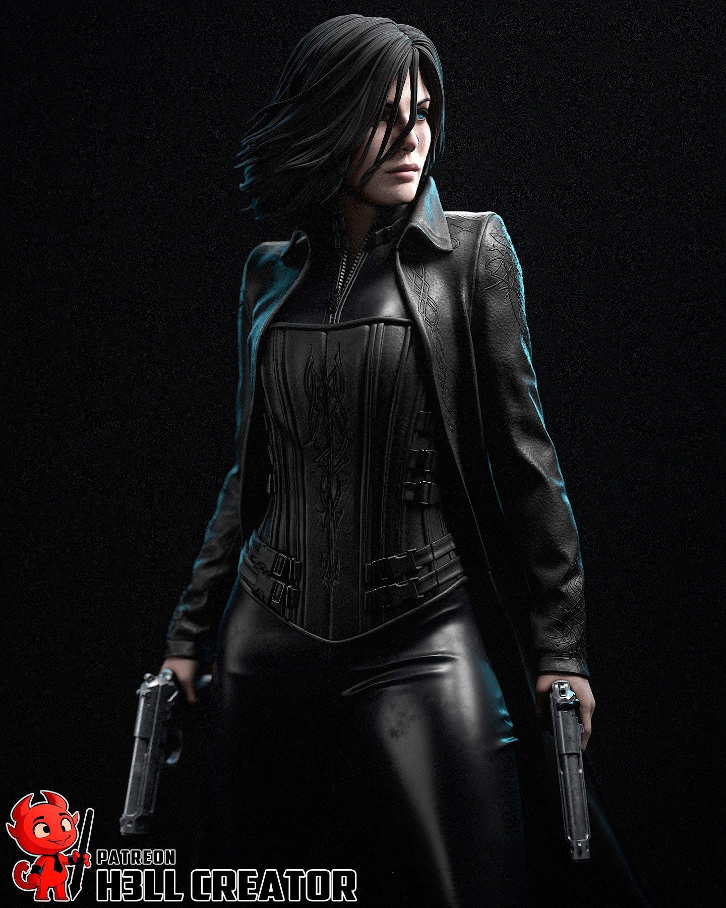 Selene | Underworld | Handcrafted Figure