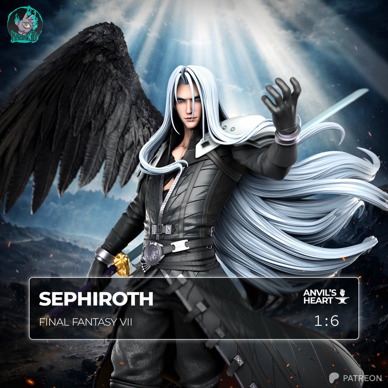Sephiroth | Final Fantasy VII | Handcrafted Figure