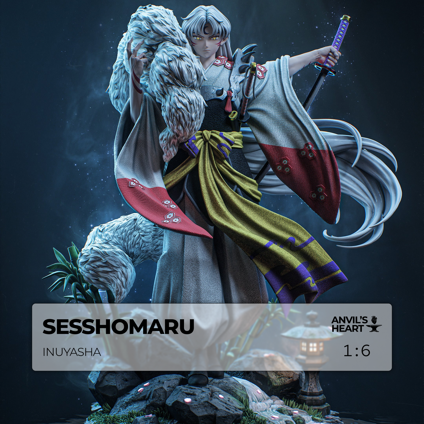 Sesshomaru | Inuyasha | Handcrafted Figure