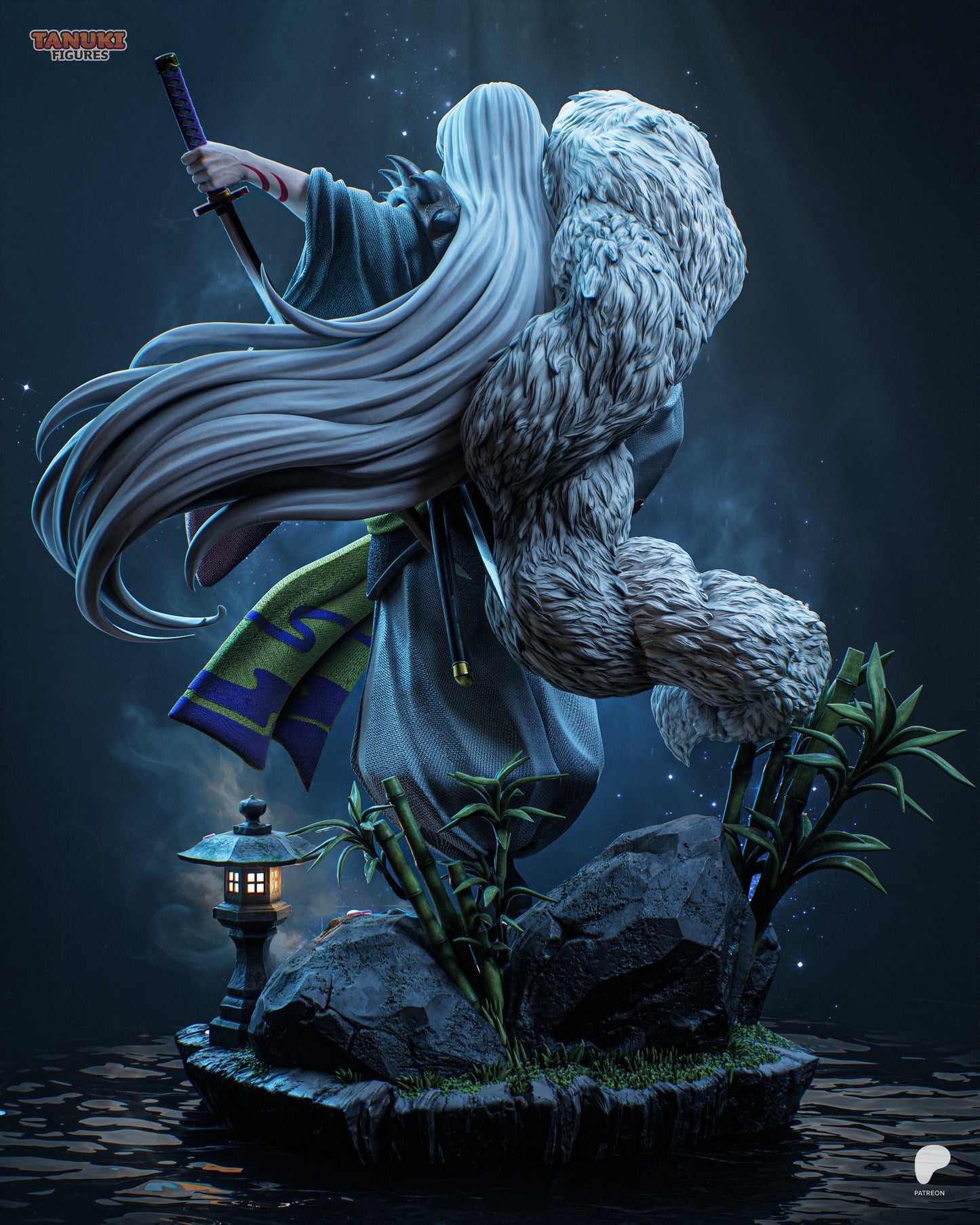 Sesshomaru | Inuyasha | Handcrafted Figure
