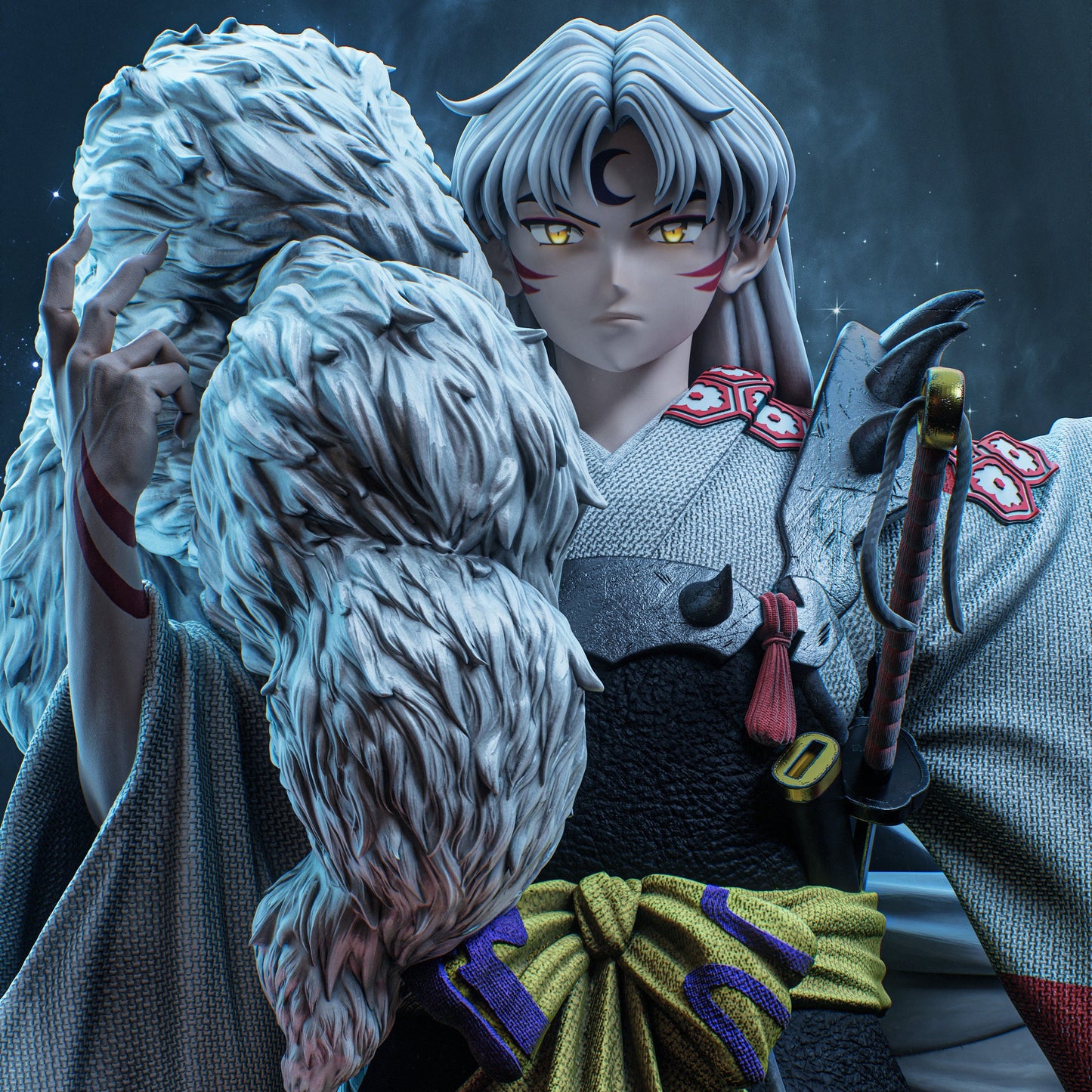 Sesshomaru | Inuyasha | Handcrafted Figure